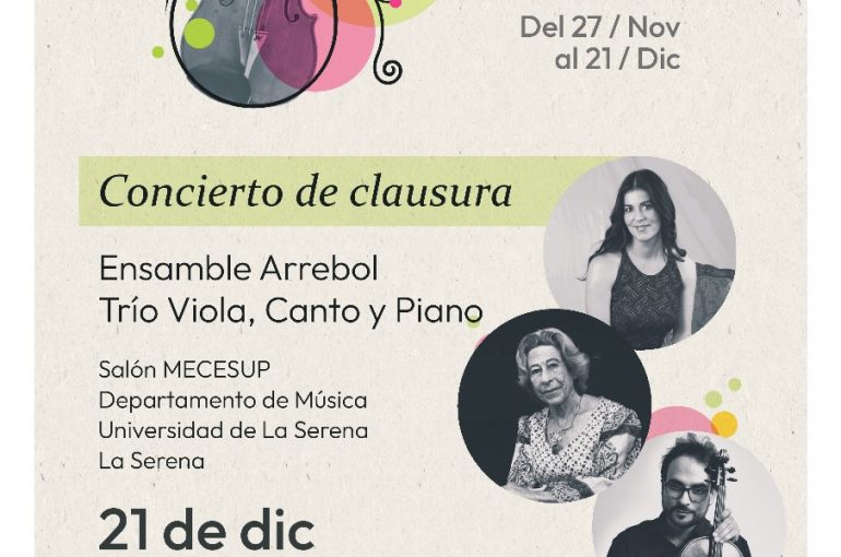 Fundación Chile Violines cierra magistralmente el III Festival de Música de Cámara “Primaveras Musicales” con la participación de la reconocida pianista Edith Fischer