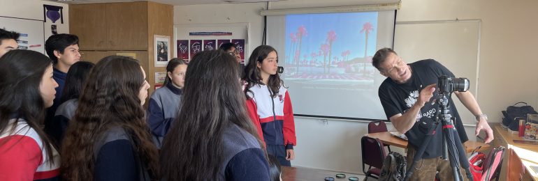 Artista norteamericano llega a la Bienal SACO para realizar residencia de fotoperiodismo enfocada en el cambio climático