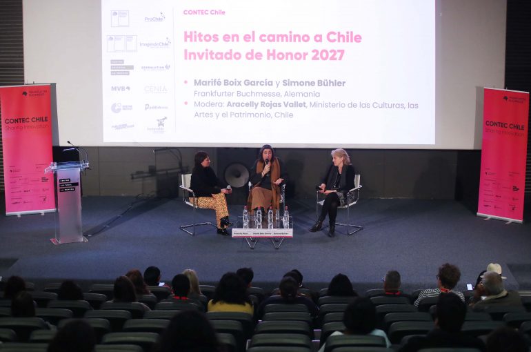 Ministerio de las Culturas y Feria del Libro de Frankfurt dan inicio al encuentro editorial CONTEC 2024