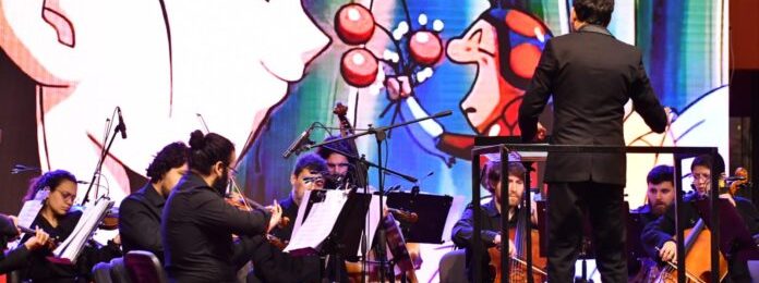 Todo un éxito fue la presentación de animé de la Orquesta Sinfónica Municipal de Copiapó