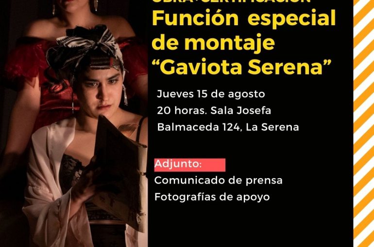 La Serena: Con función especial Escuela TeatroPuerto presenta su más reciente montaje de egreso