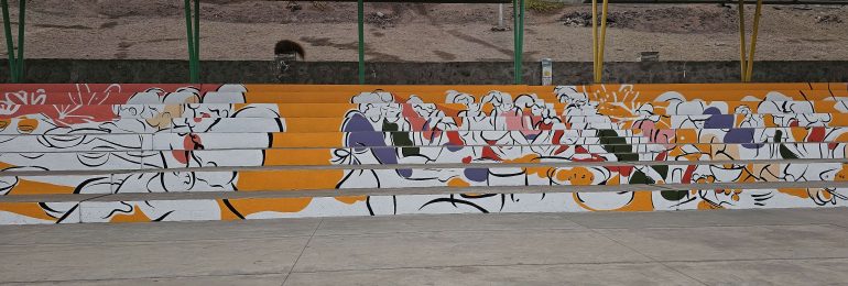 Inauguran mural a gran escala “Mujeres Fundadoras de Alto Hospicio”