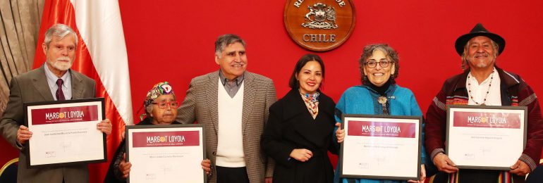 Ministra de las Culturas encabeza la entrega del Premio a la Trayectoria Nacional en Cultura Tradicional Margot Loyola Palacios 2024