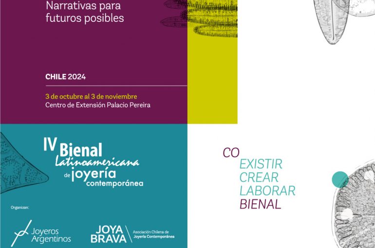 Chile se prepara para recibir la IV Bienal Latinoamericana de Joyería Contemporánea