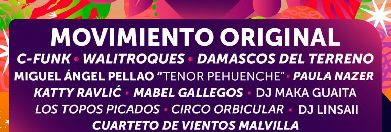 Vuelve el Festival Primavera con una completa programación de artistas regionales y nacionales