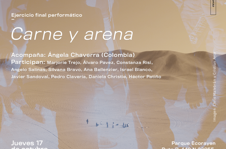 Bienal SACO realizará performance internacional colectiva en Parque Ecorayen en Antofagasta