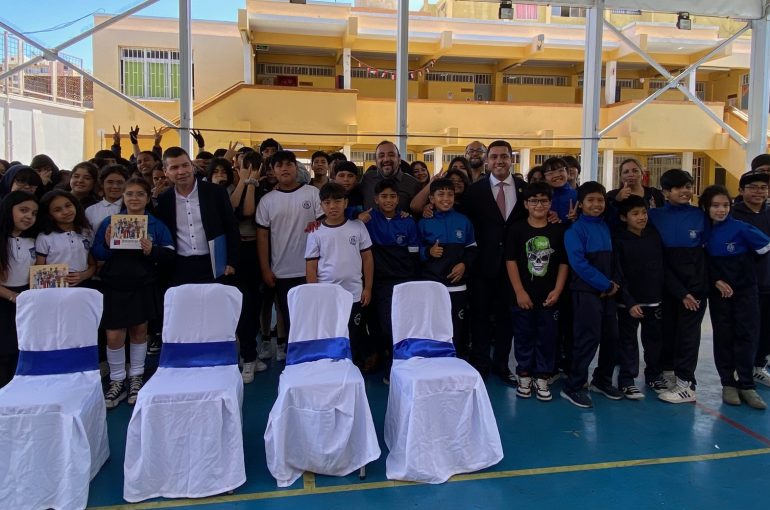 Estudiantes de escuela Huanchaca de Antofagasta participaron de lanzamiento del Día de los Patrimonios de Niñas, Niños y Adolescentes