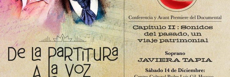 Avant-première de De la Partitura a la Voz 2 en Atacama: Javiera Tapia proyecta el patrimonio nacional al mundo