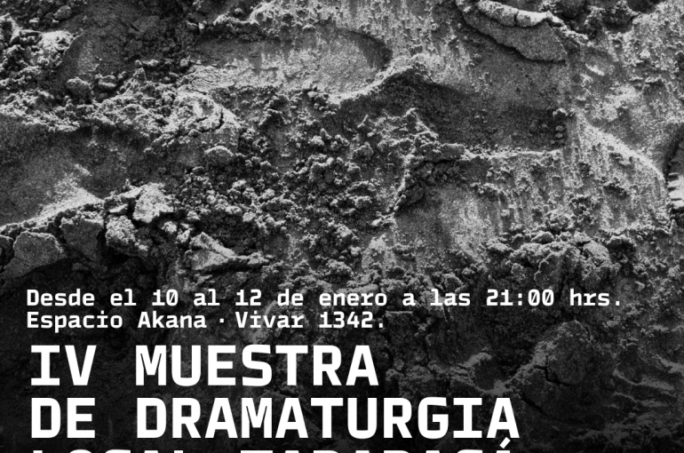 Iquique: IV Muestra de Dramaturgia Local en proceso