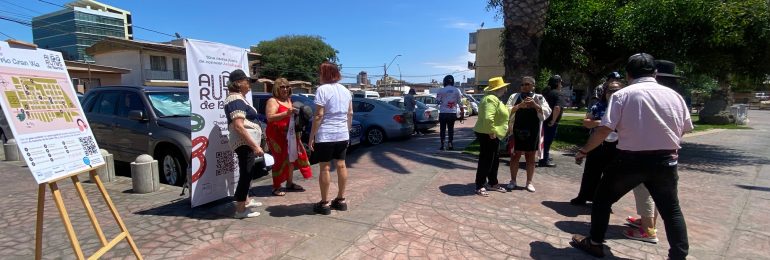 En la Gran Vía lanzan la primera Audioruta de barrio de Antofagasta