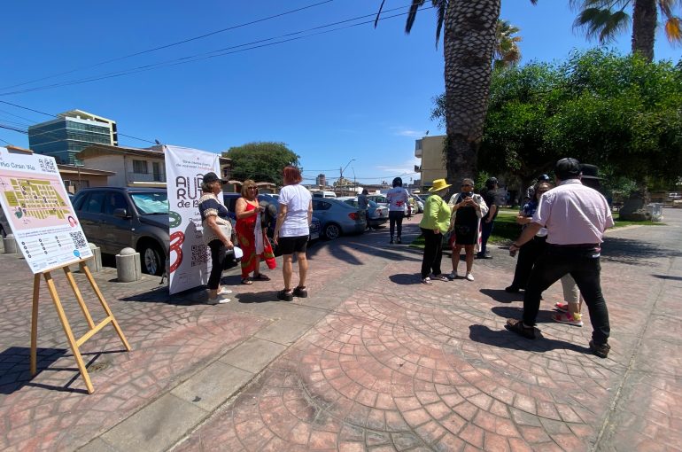 En la Gran Vía lanzan la primera Audioruta de barrio de Antofagasta